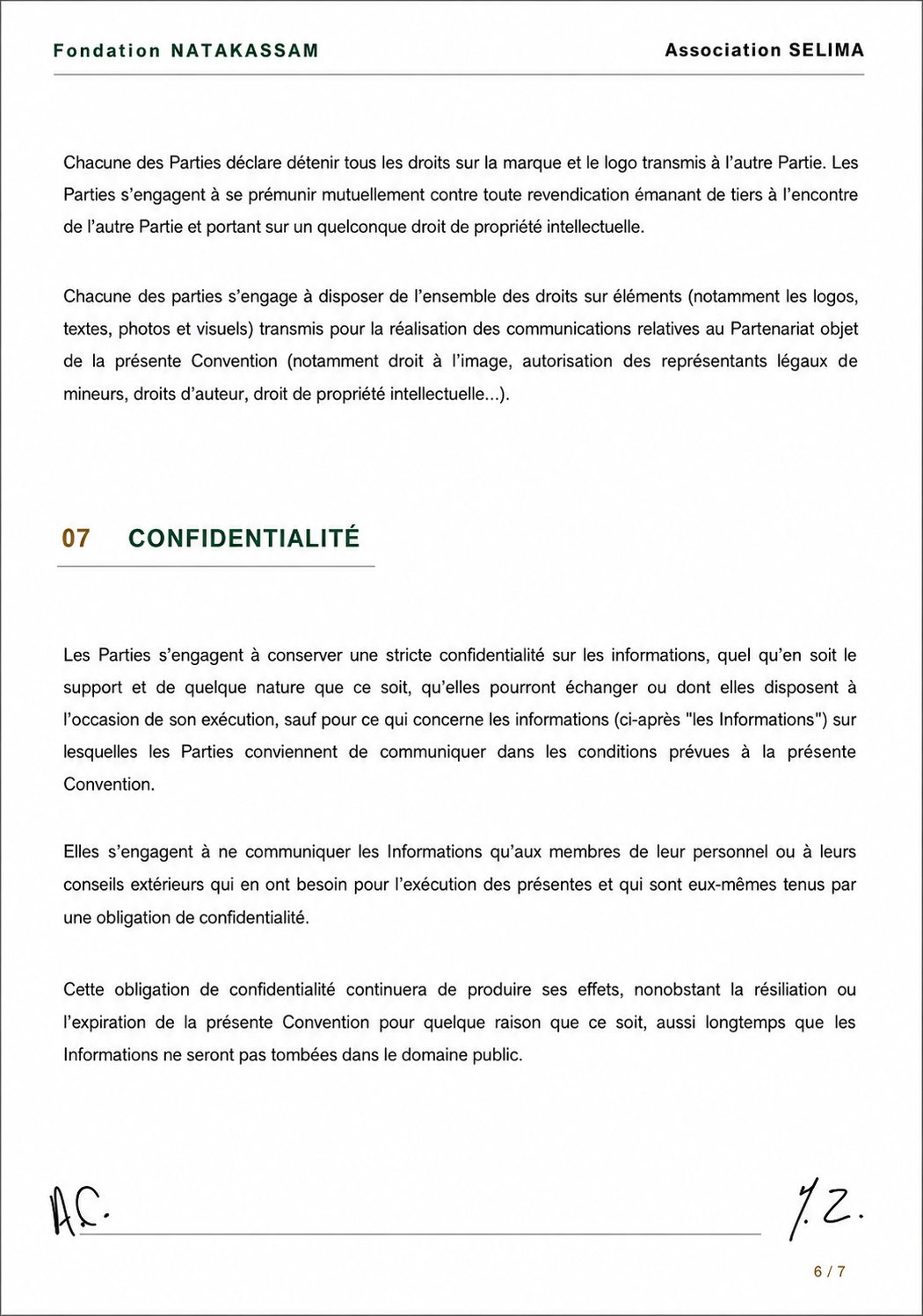 Convention page 6