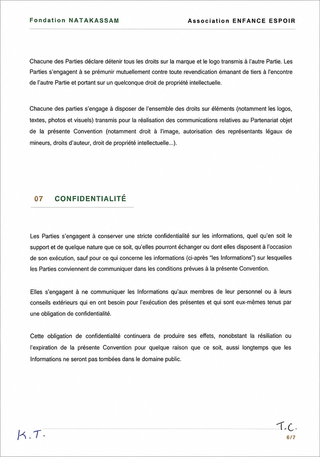 Convention page 6